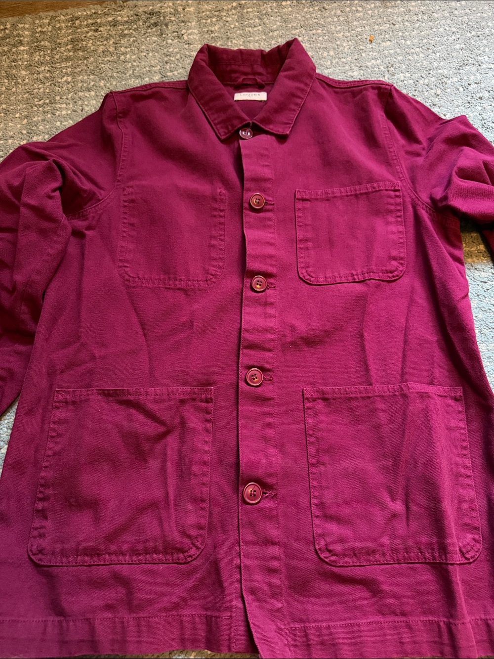 Lafaurie French Chore Coat Jacket Medium